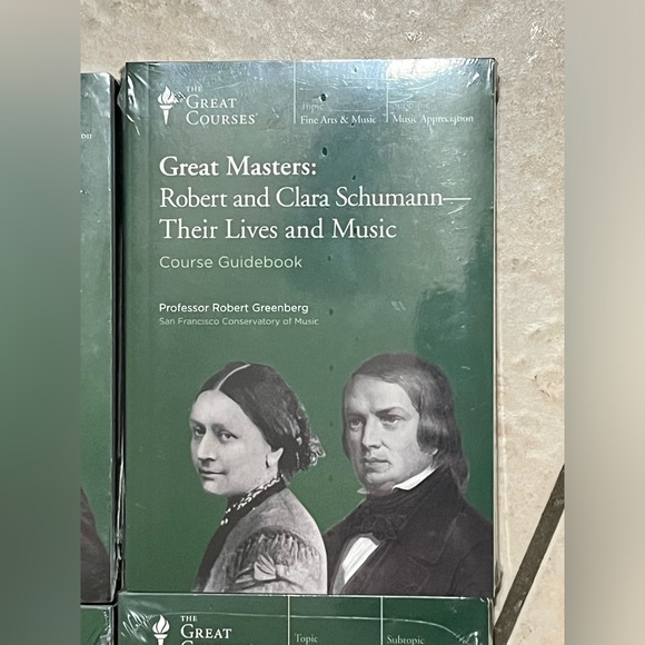 The Great Courses Great Masters Dvd and Book His Life & Music Set of 6 New - Picture 3 of 9